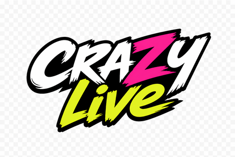 crazy live logo